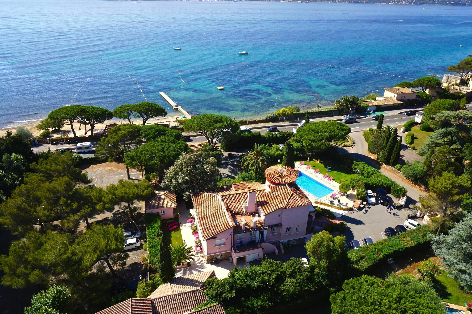 Hotel Villa Des Anges Grimaud Exterior foto